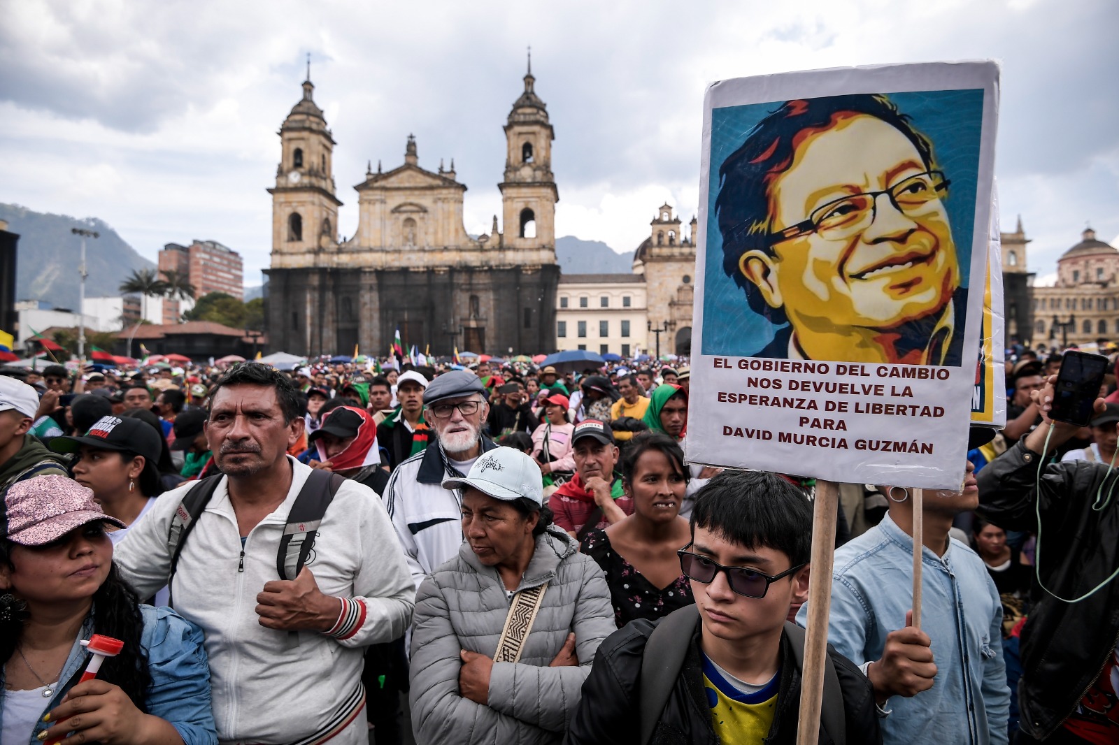 En vivo: Así avanzan las marchas en Bogotá tras concentración en la Plaza de Bolívar