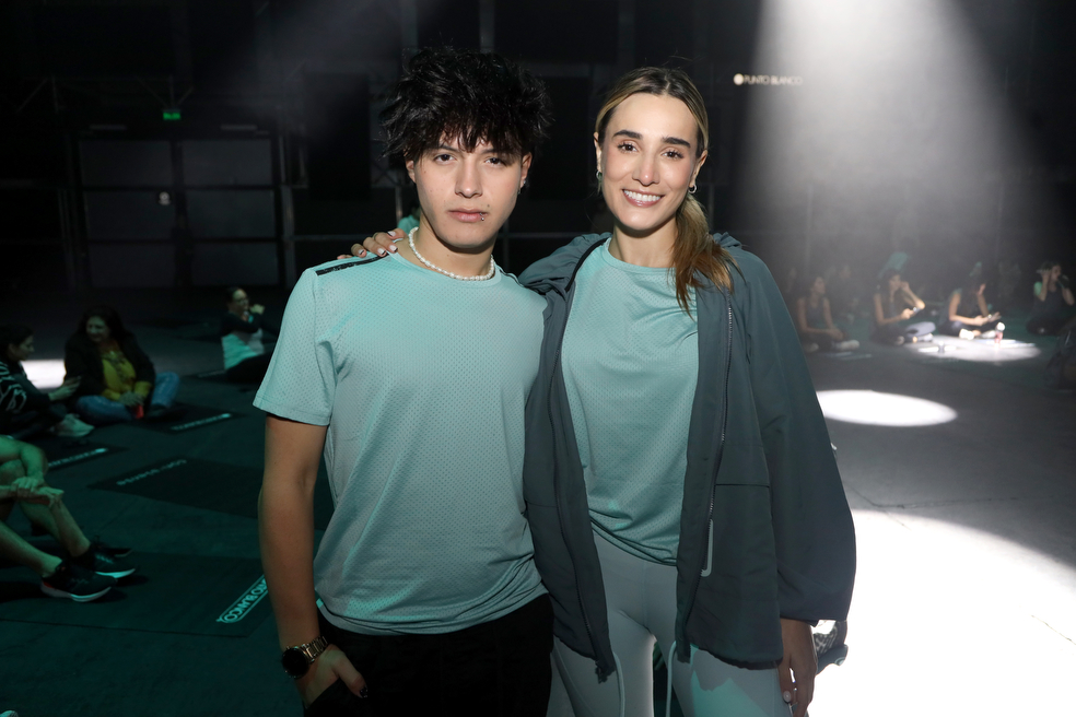 Juanse Laverde y Pau Cala