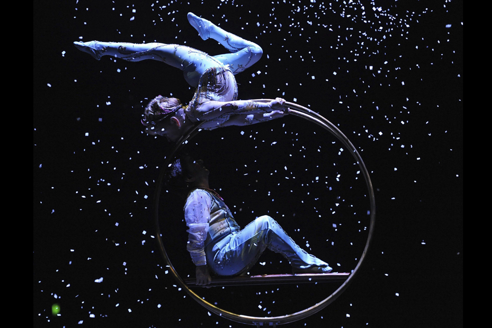 El Circo del Sol ensaya en Berlín