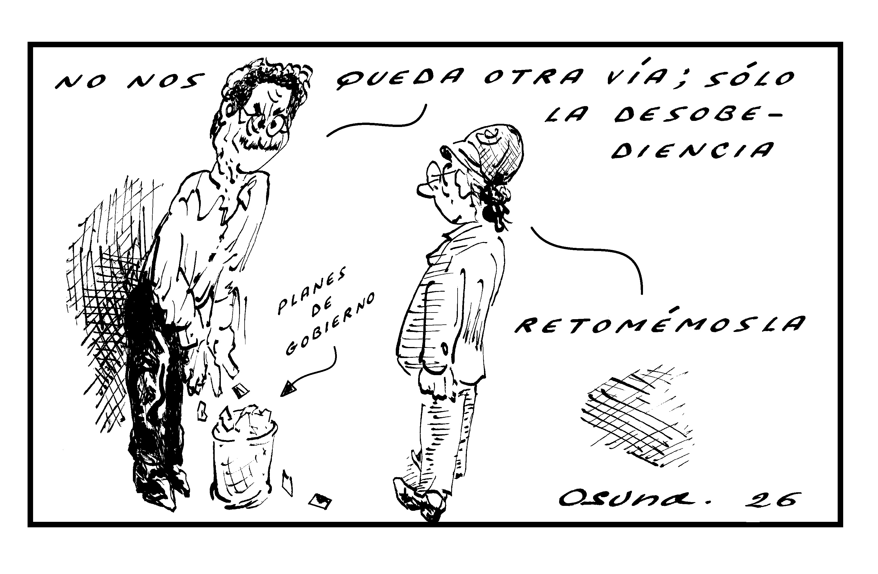 Cepeda, el pacifista