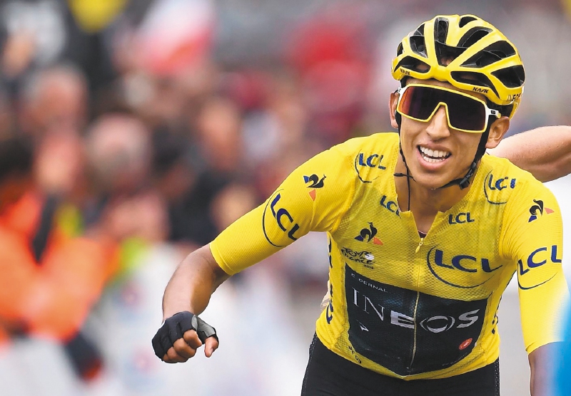 Egan Bernal se recupera tras accidente sufrido el lunes