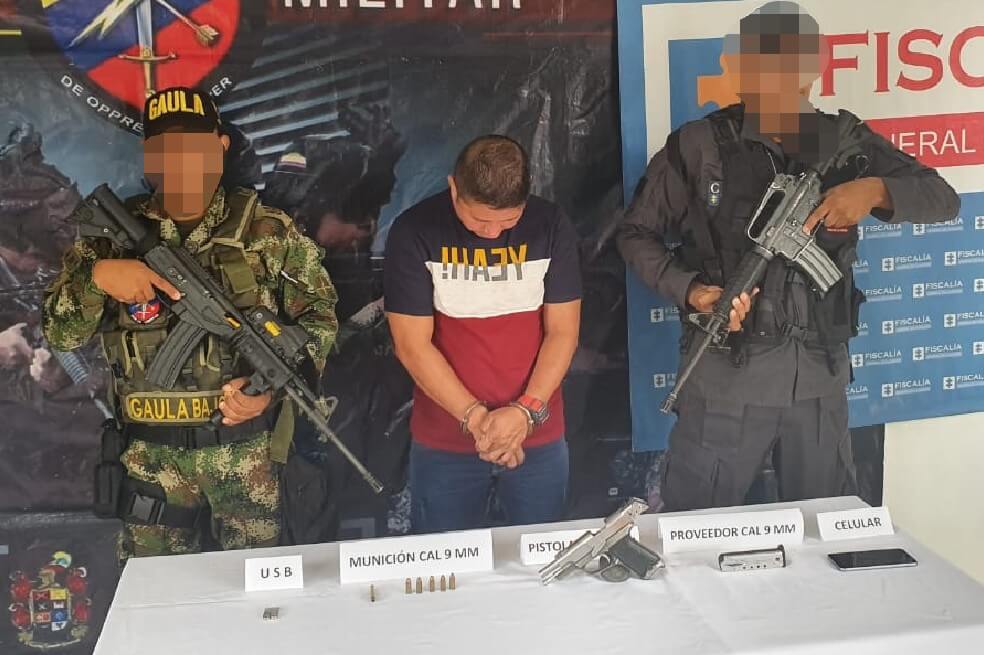 Capturado en Córdoba presunto involucrado en ataque a patrulla militar en Cumbitara