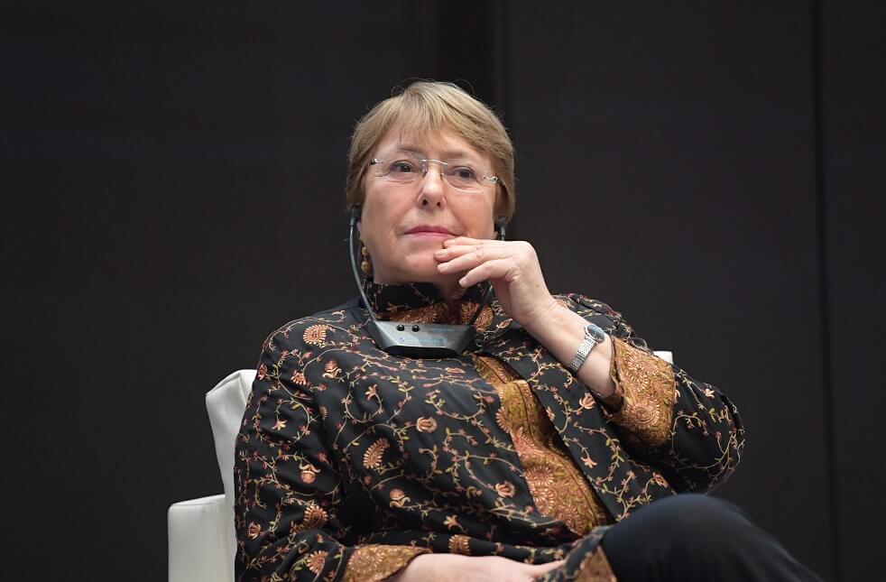 Bachelet, comisionada de Derechos Humanos de la ONU, llega a Venezuela