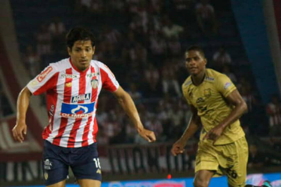 Matías Fernández se estrenó y salvó al Júnior de perder en Barranquilla
