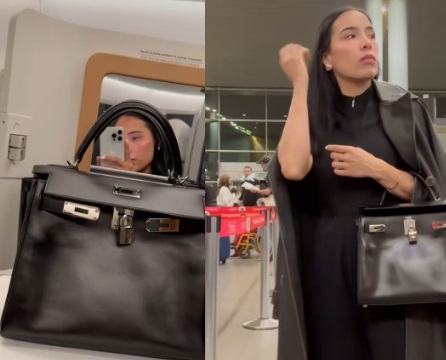Este bolso Hermès de Luisa Fernanda W es todo un lujo. Cuesta más de 100 millones