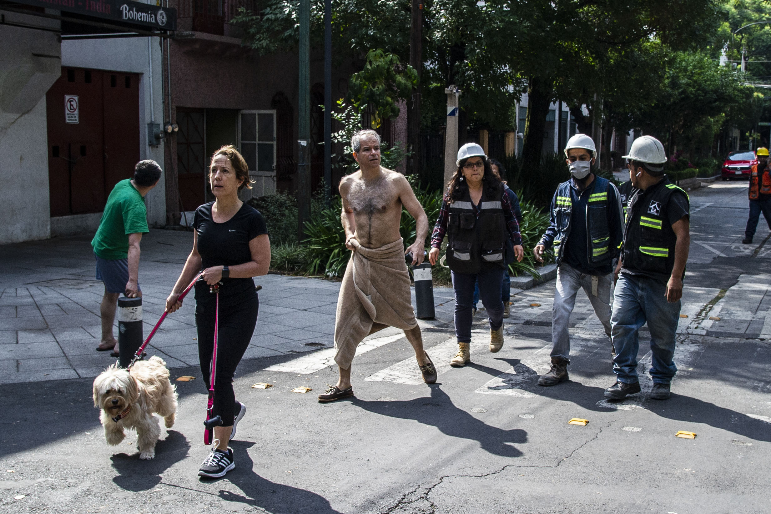 Así se vivió el fuerte sismo en México