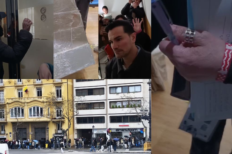 Colombianos en Valencia dicen que no se les permitió votar: denuncian irregularidades