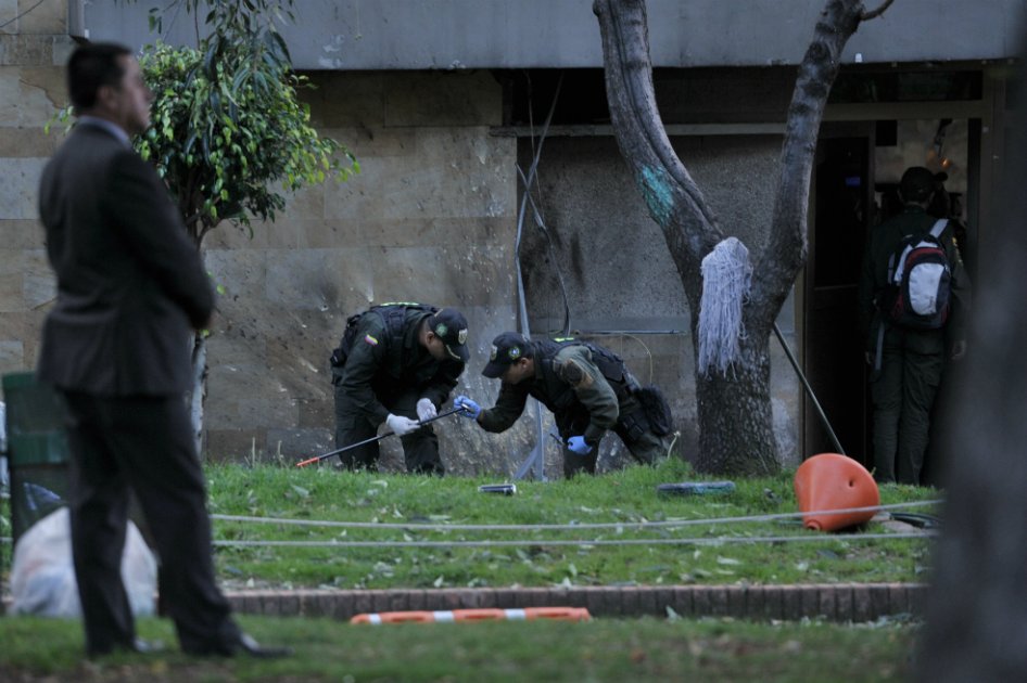 Detenidos por atentados en Bogotá