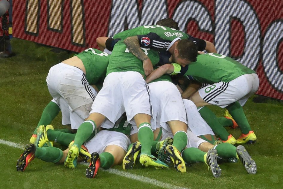 Histórica victoria de Irlanda del Norte en la Euro 2016
