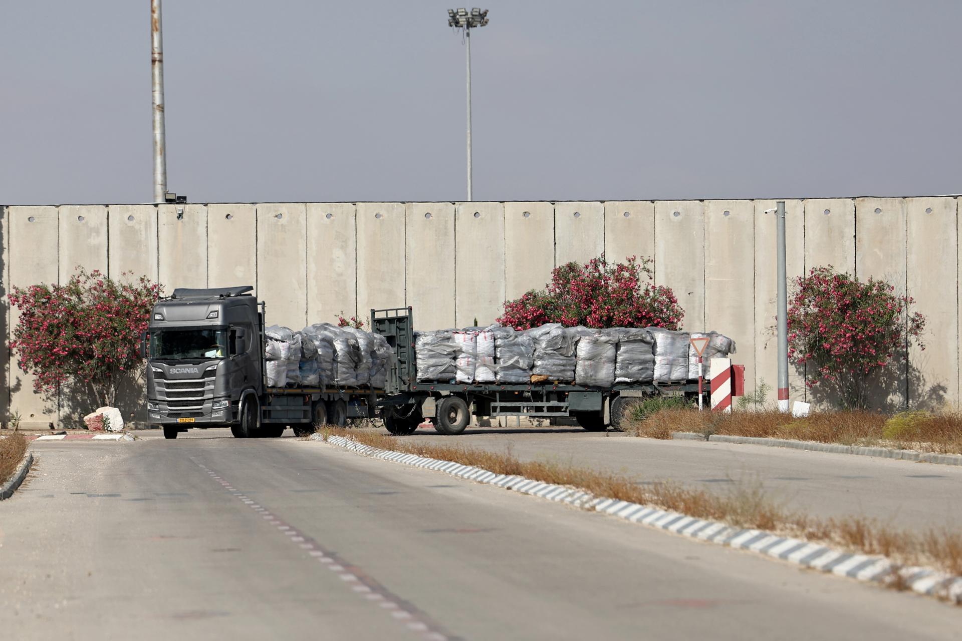 ONU confirma entrada de 198 camiones de ayuda humanitaria a Gaza