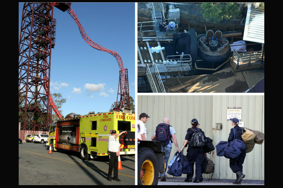 La atracción de un parque de diversiones en Australia que causó la muerte de cuatro personas