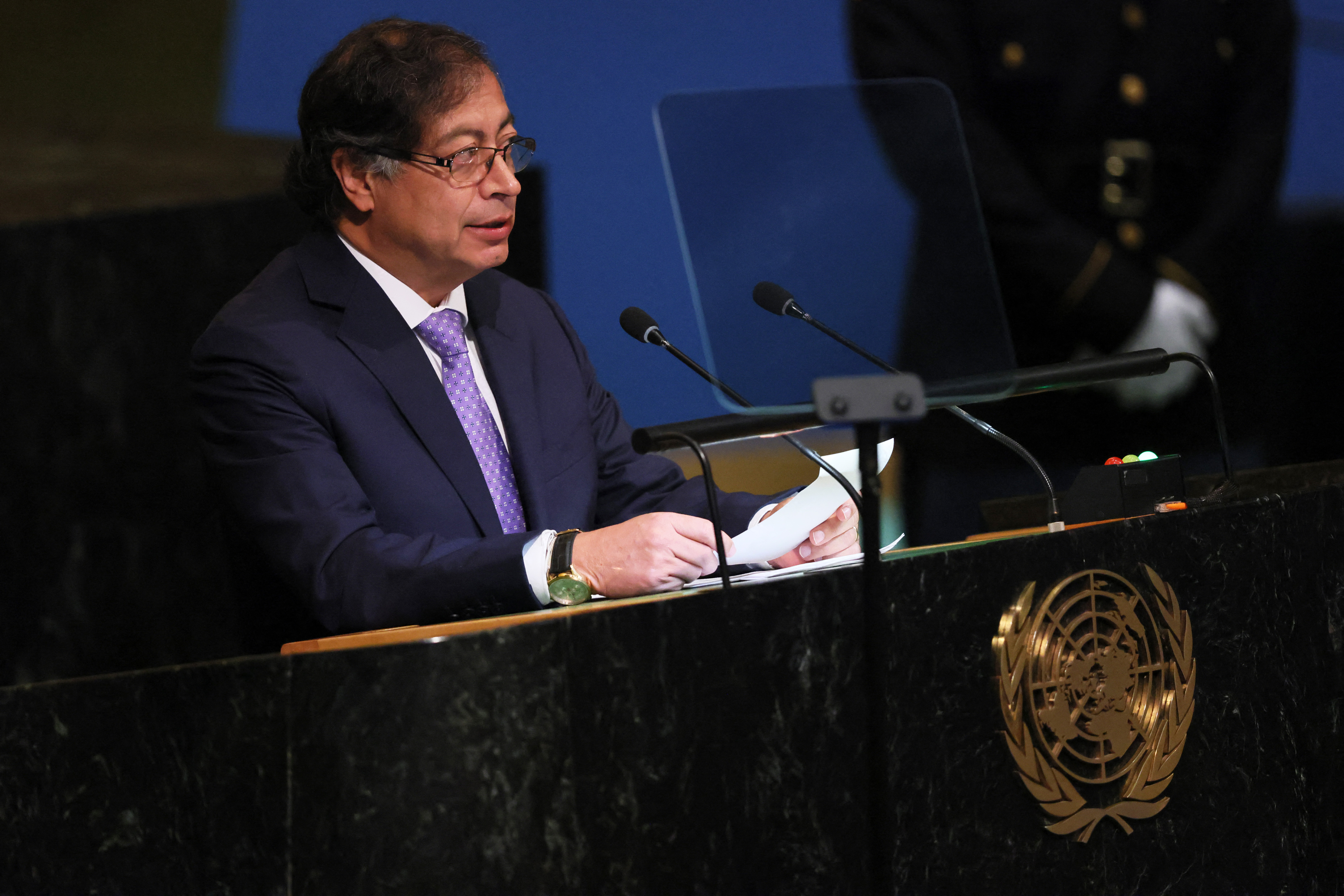 Gustavo Petro ante la ONU: “El poder mundial se ha vuelto irracional”