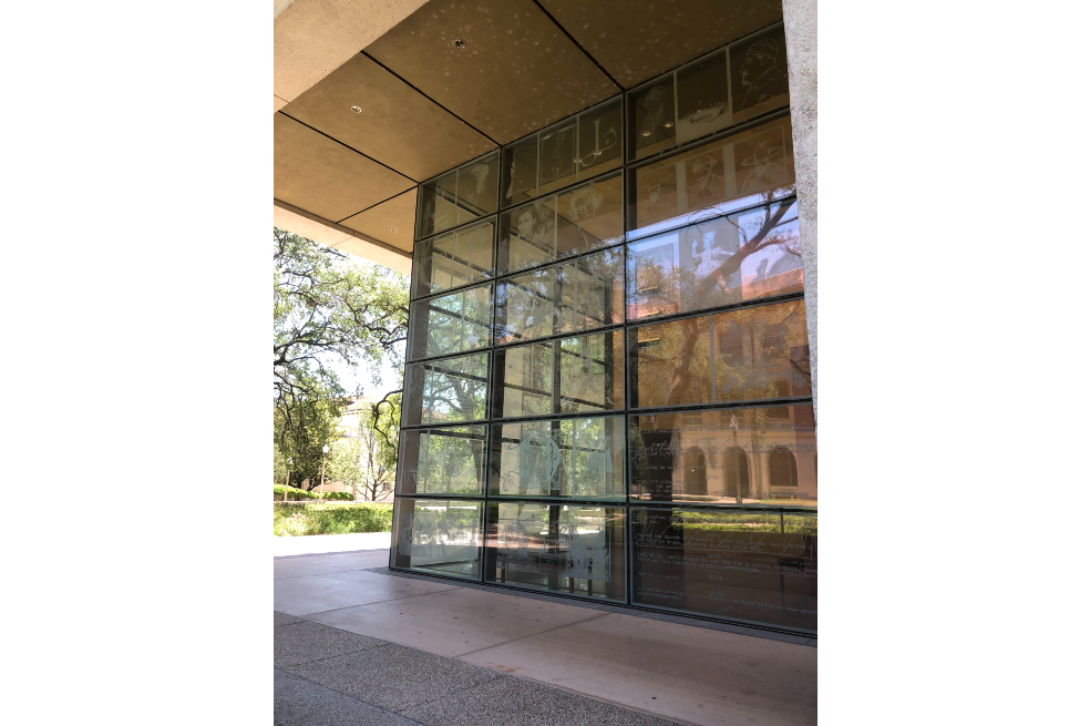 Instalaciones del Centro Cultural Harry Ransom Center de la Universidad de Texas