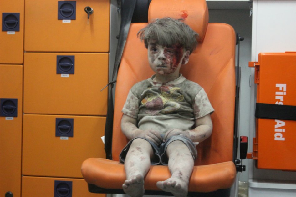 Captura de video de la cadena de televisión Alepo Media Center. / AFP