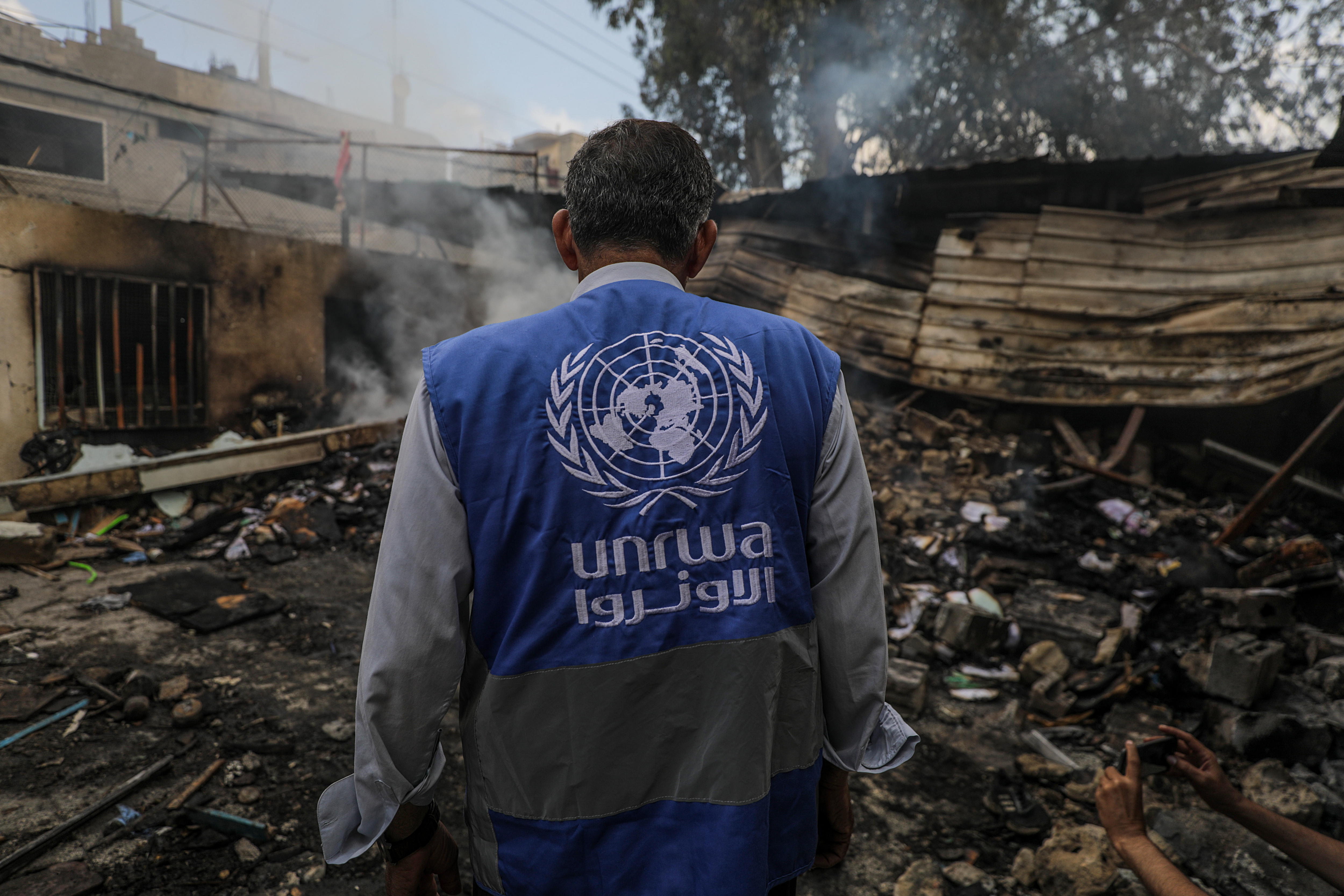 ¿Cuál es el riesgo de prohibir la agencia para los refugiados en Gaza?
