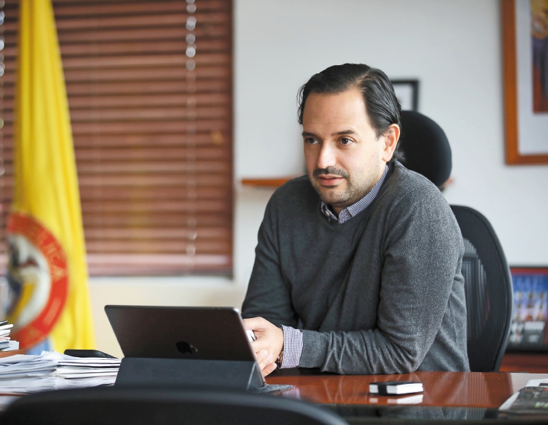 Diego Mesa Puyo fue ministro de Minas y Energía en el período 2018-2022.