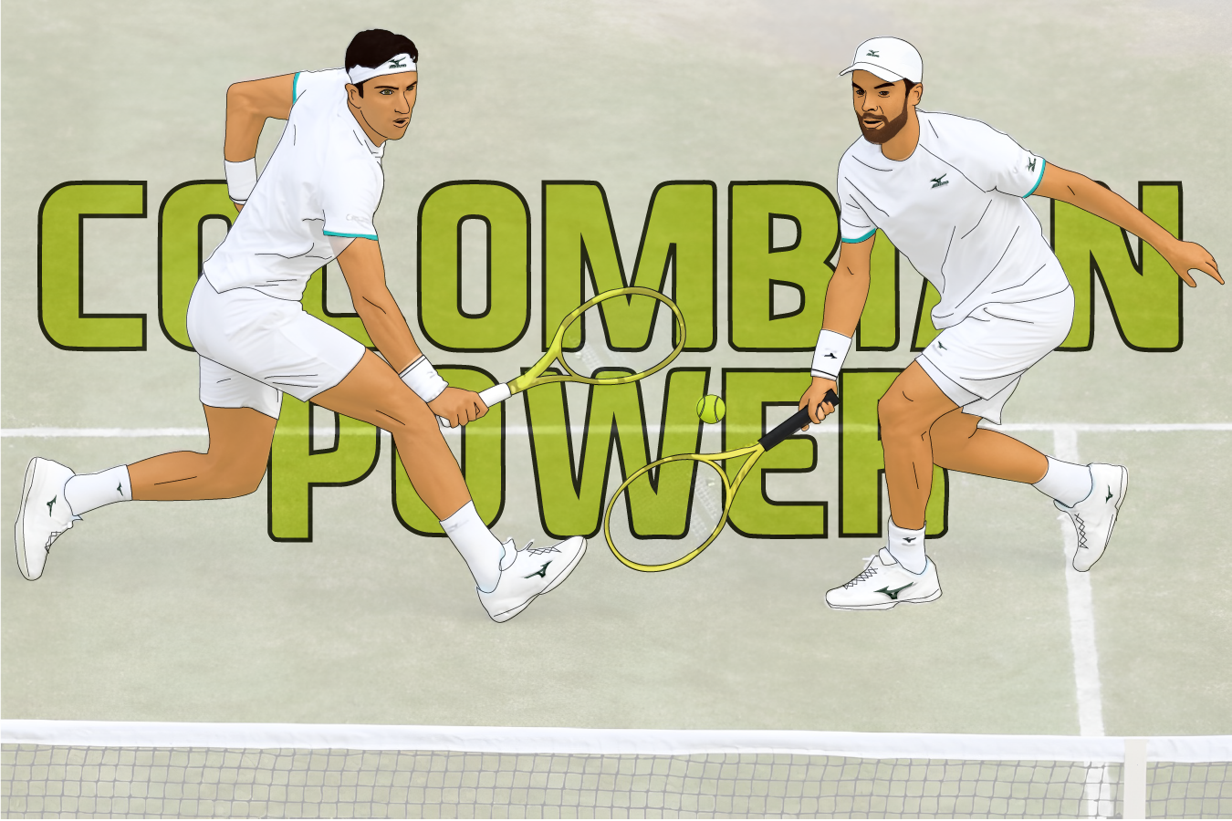 El Colombian Power es la dupla más exitosa en la historia del tenis colombiano.