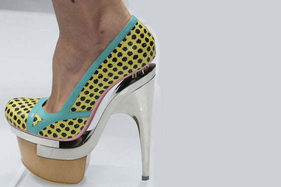 Zapatos hechos arte
