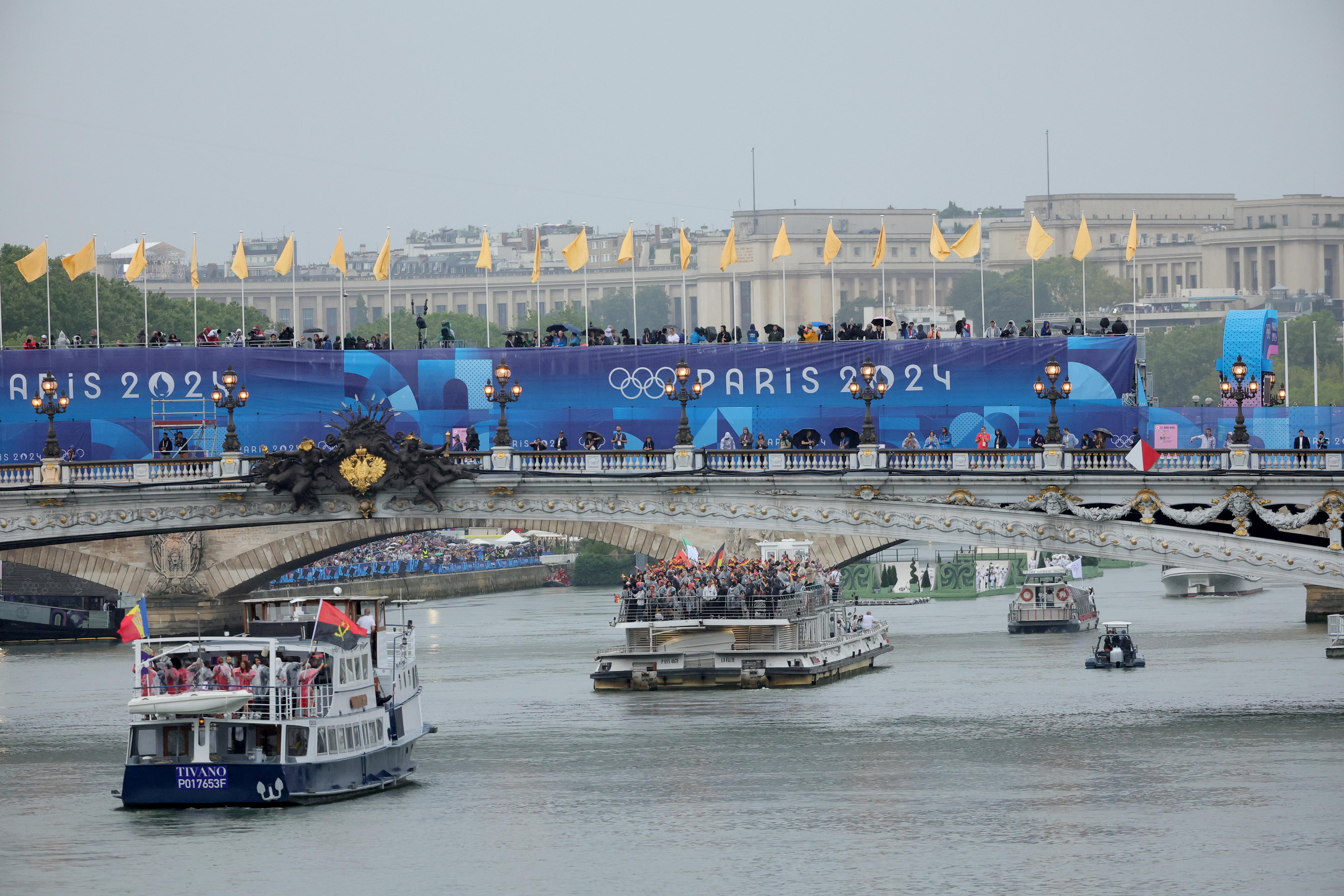 Inauguración Juegos Olímpicos París 2024