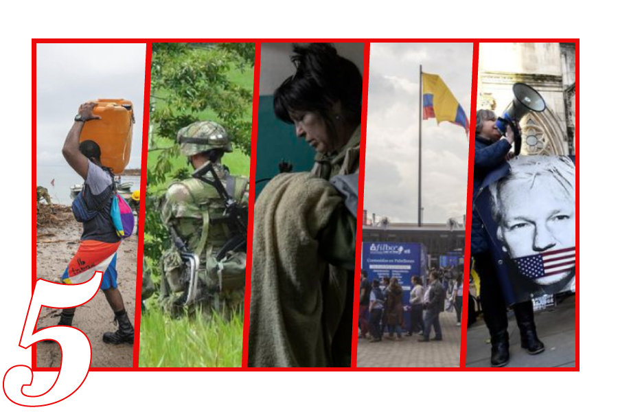 Las cinco noticias del día: fallo de La Haya, Feria del Libro, Assange y más
