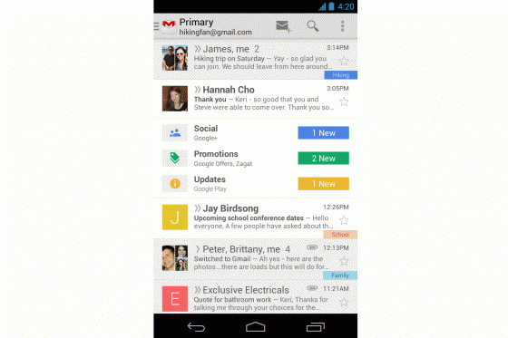 Gmail cambiará su diseño