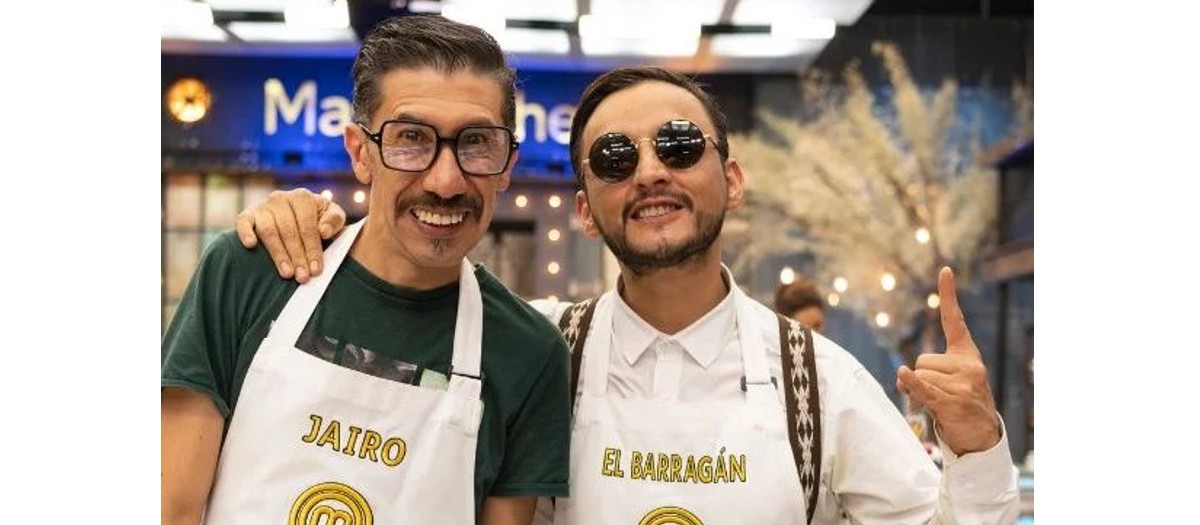 Así fue el beso de Jairo Ordóñez y Juan Pablo Barragán en ‘MasterChef Celebrity’