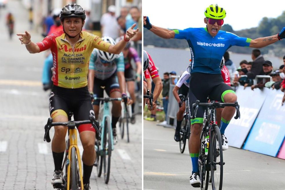 Vuelta a Antioquia: Esther Galarza y Cristian Vélez se consagraron campeones