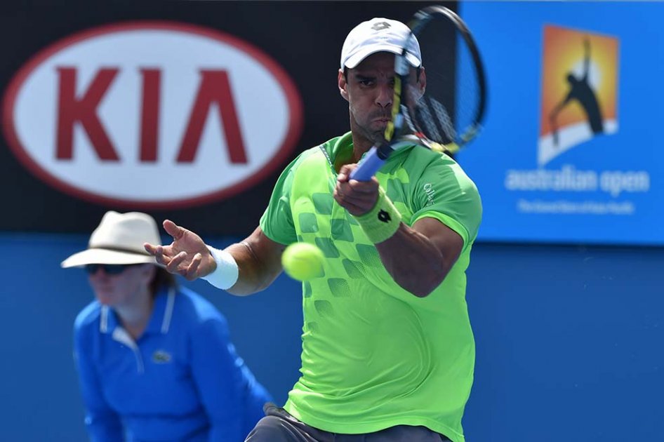Alejandro Falla, a octavos del Morelos Open. Foto: AFP
