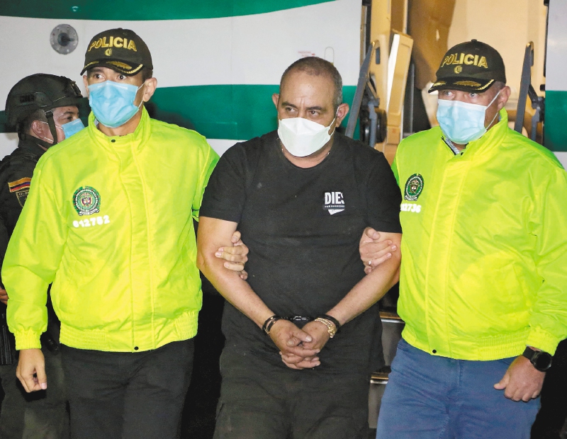 Trasladan a “Otoniel” al aeropuerto: se levantó medida que suspendía extradición