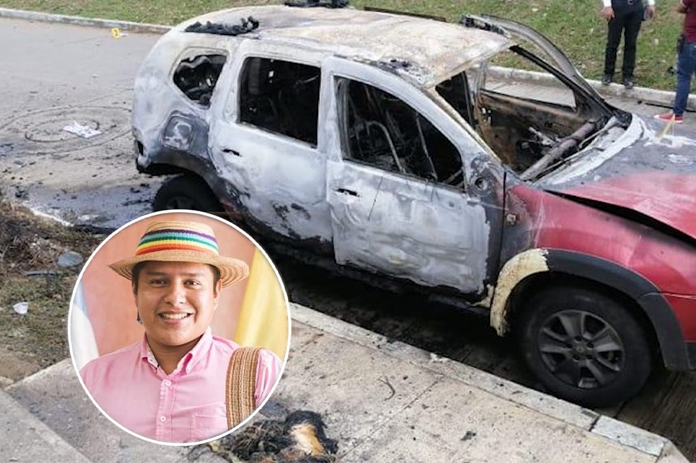 “‘Águilas Negras’ me mandaron corona de flores”: gobernador indígena tras atentado