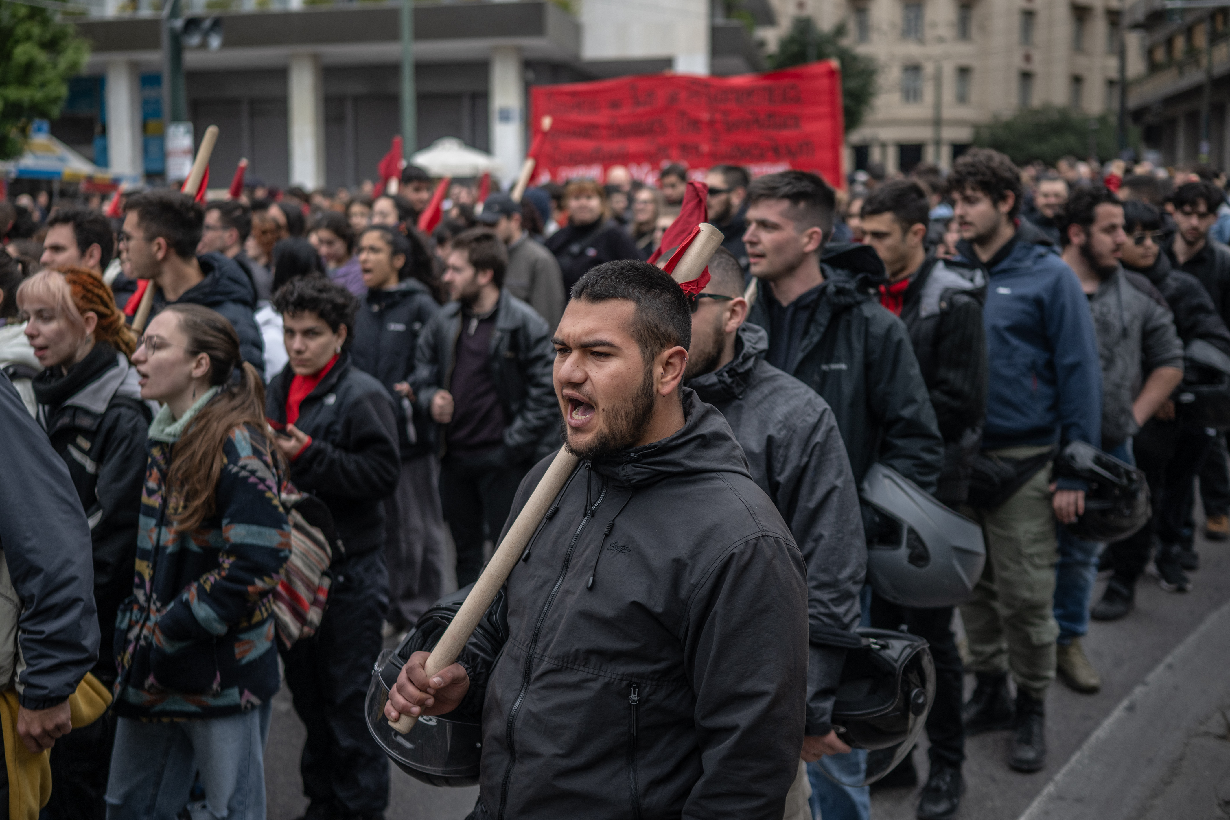 Protestas en Grecia: sindicatos piden mejoras salariales
