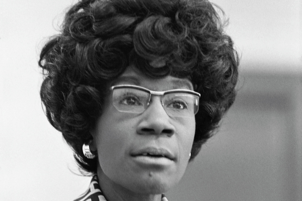 Shirley Chisholm fue la primera congresista negra de Estados Unidos. 