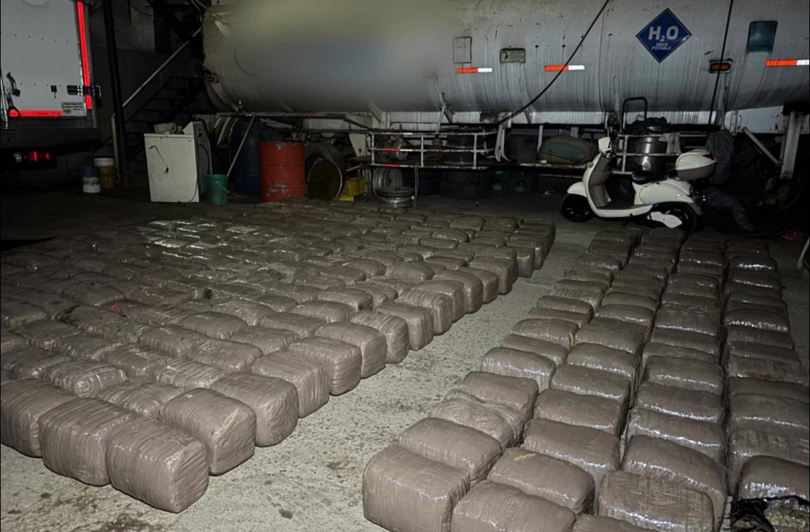 ¡Marihuana por toneladas! Descubren cargamento en tractomula que llegaba a Bogotá