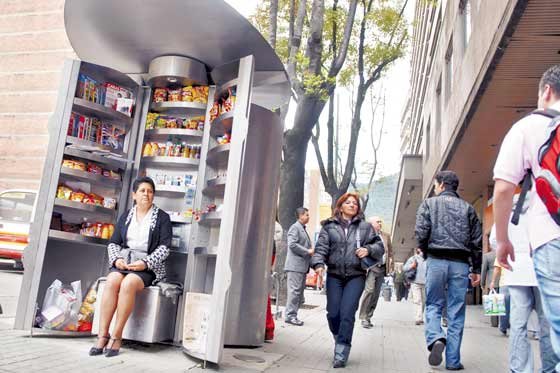 Puestos de dulces un poco amargos