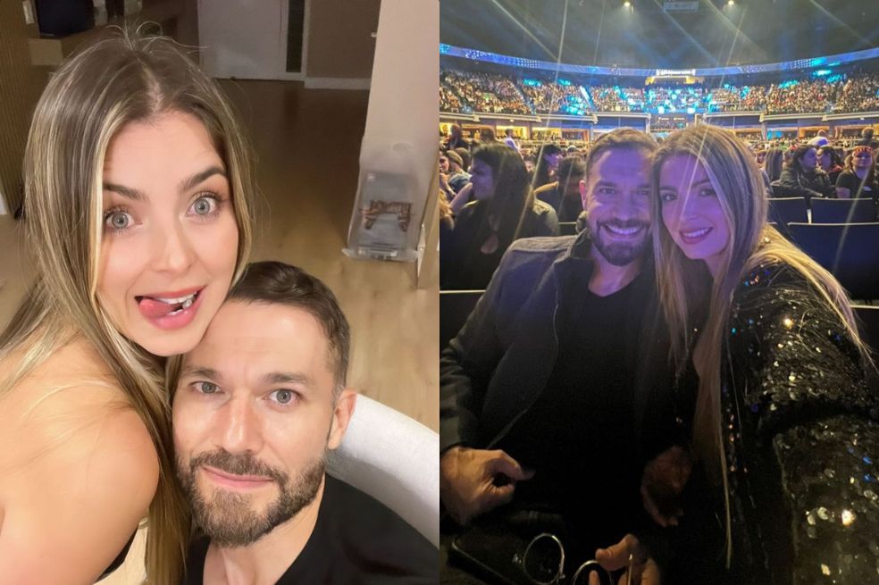 Video: Cristina Hurtado sorprendió a Josse Narváez en concierto de Ricky Martin