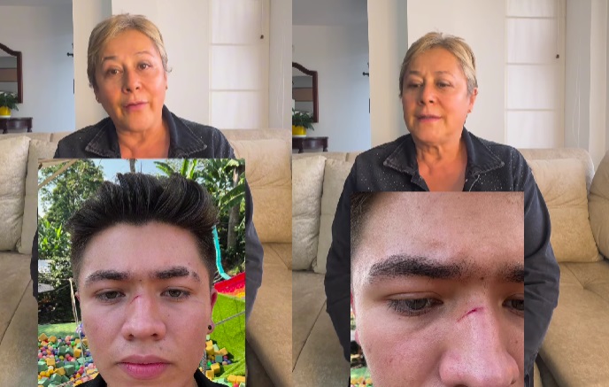 Alina Lozano rechazó agresión a Jim Velásquez y dijo que fue su culpa
