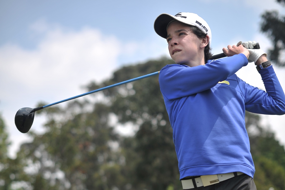 Esteban Jaramillo, el más joven en el Club Colombia Championship