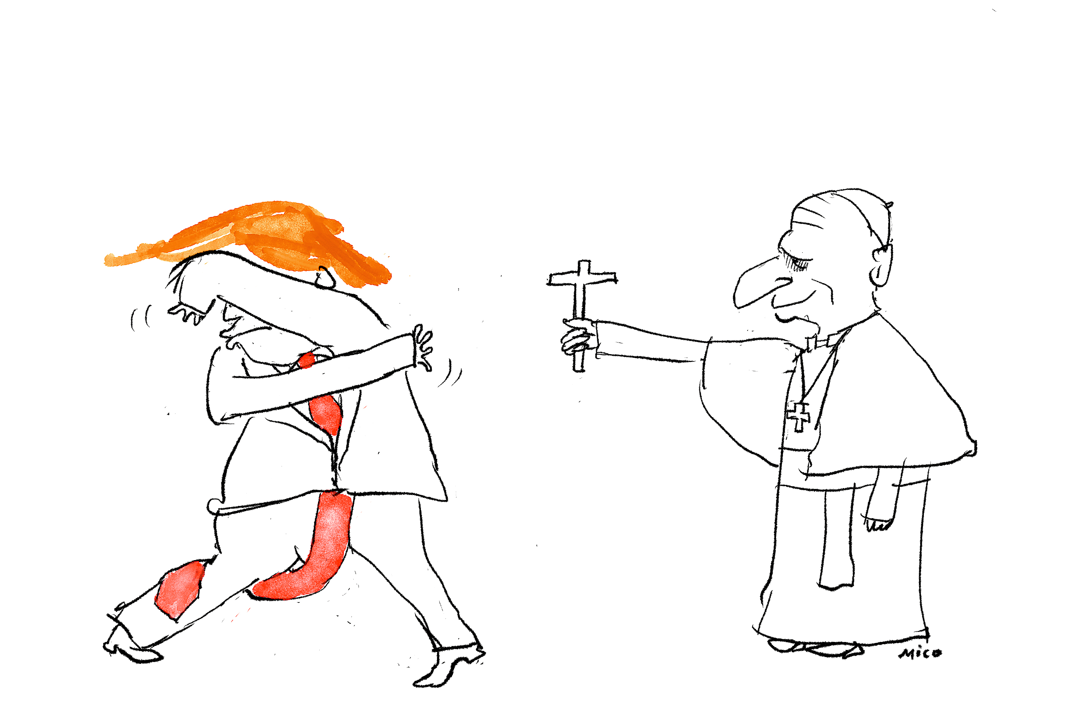 Donald Trump vs. León XIV