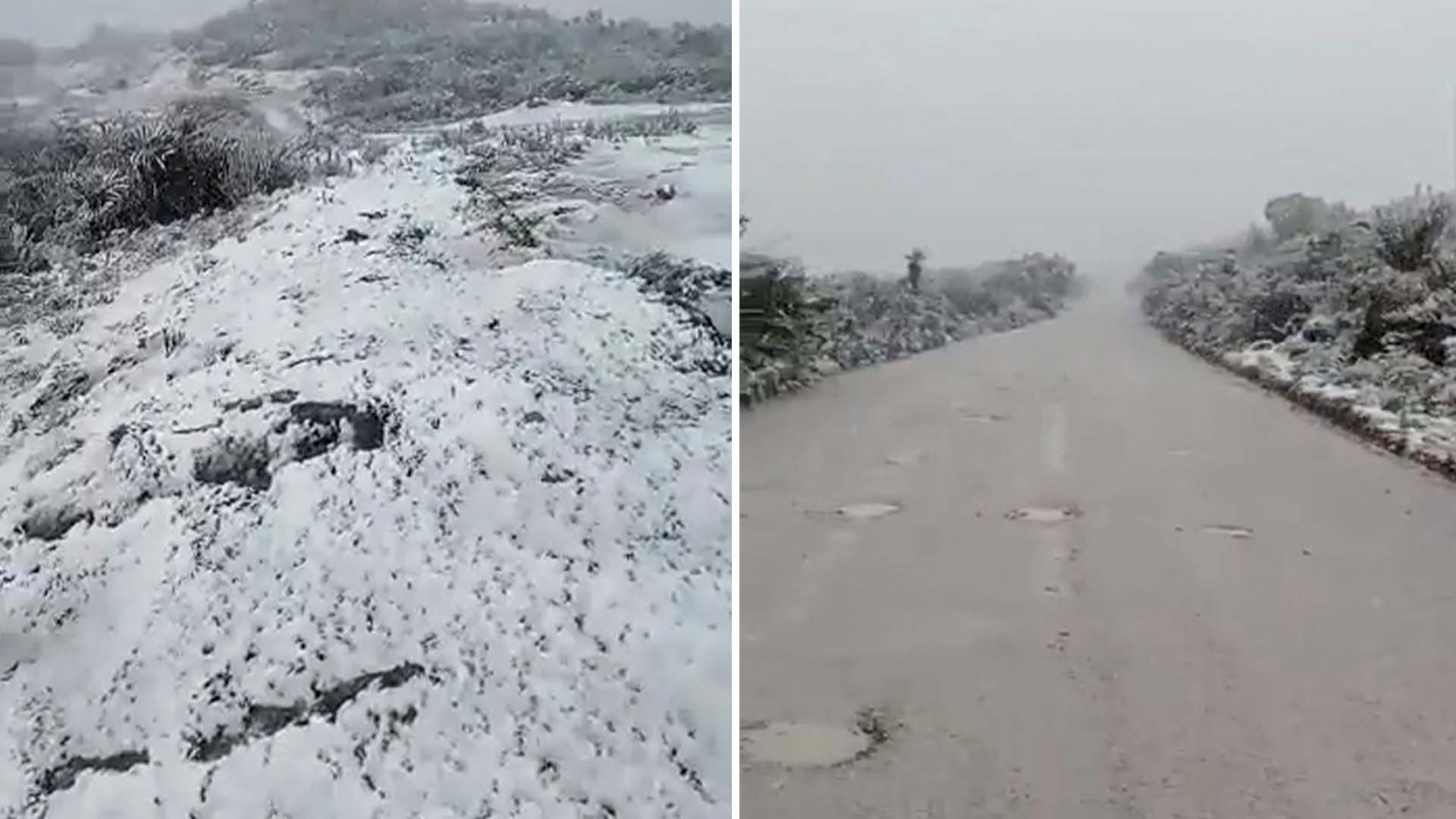 Nevó en Bogotá: cayó nieve en Sumapaz luego de 60 años
