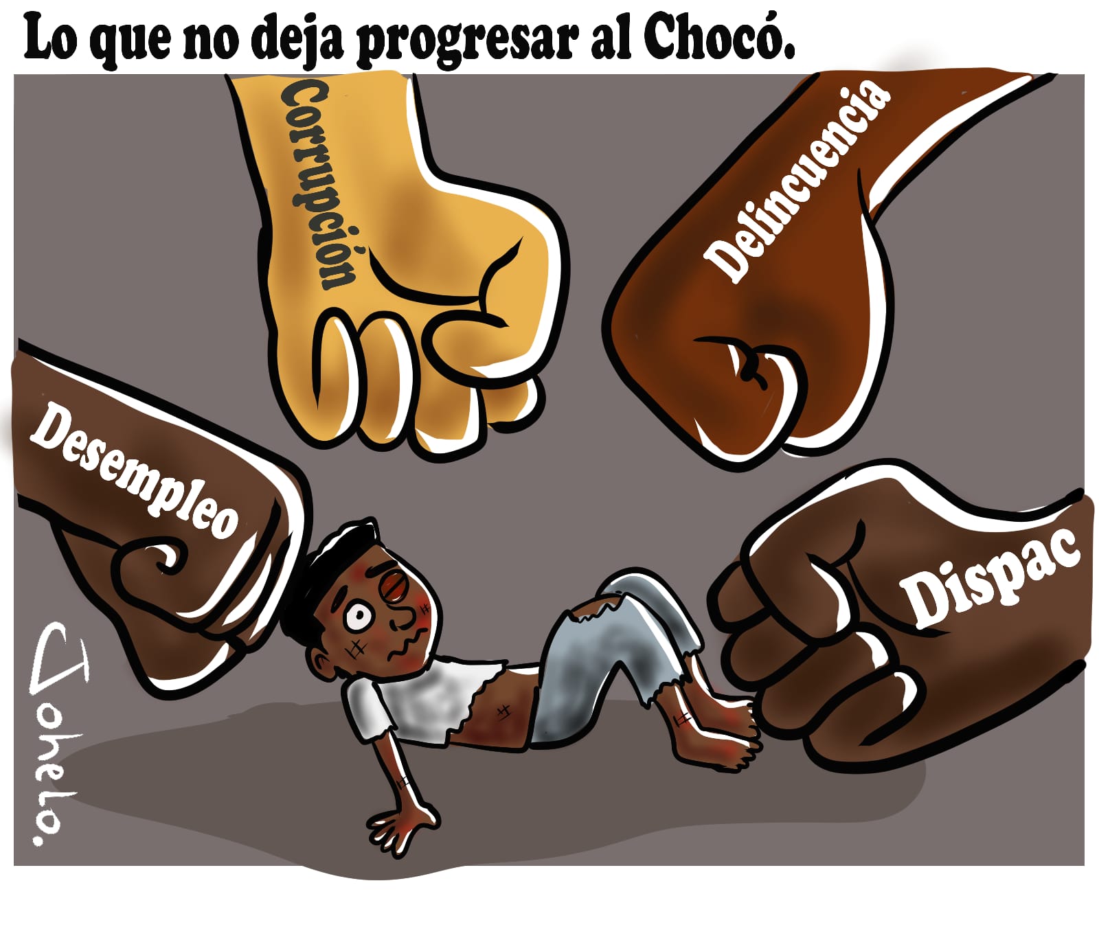 Lo que no deja progresar al Chocó / José Hermidio López "Johelo".