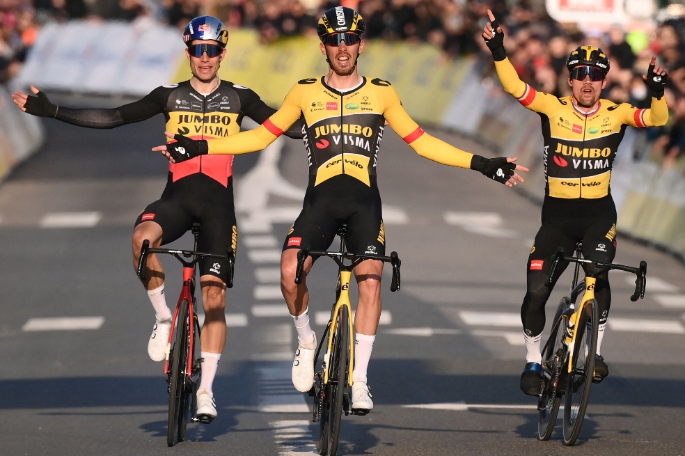 Dominio del Jumbo Visma en el comienzo la París-Niza