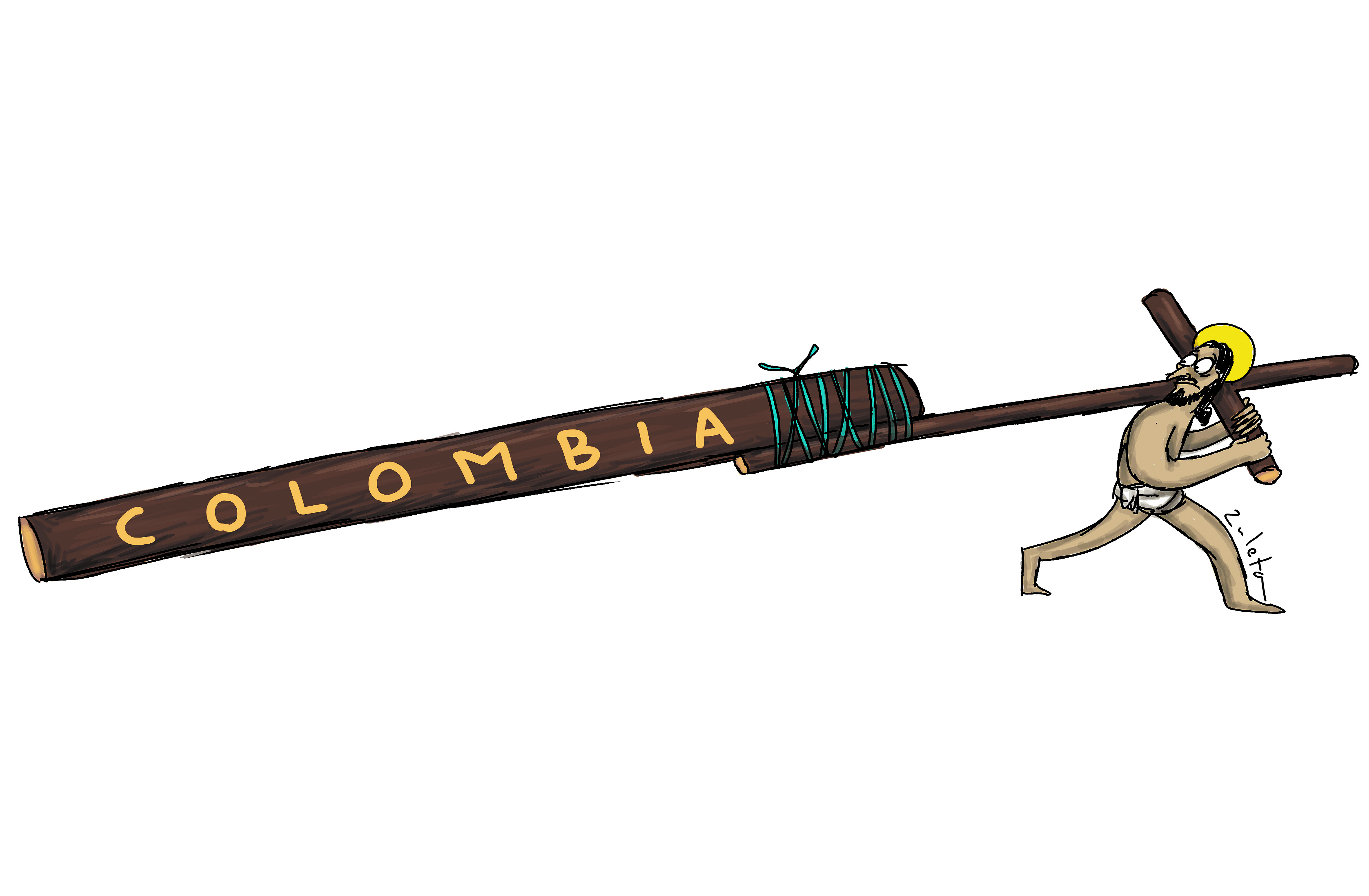 Colombia es un viacrucis