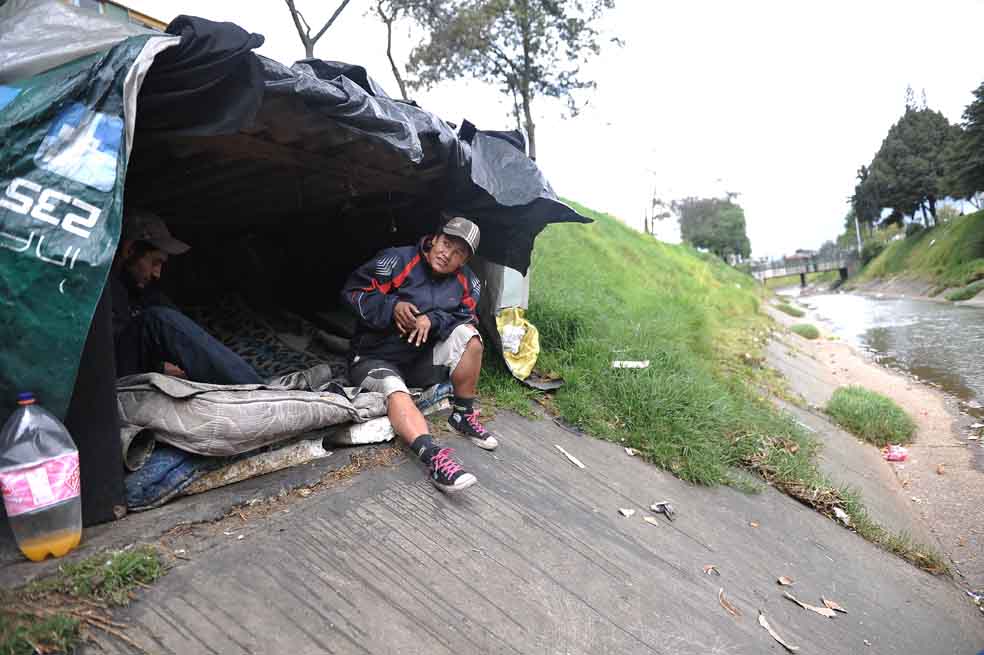 Pago a habitantes de calle que reciclen