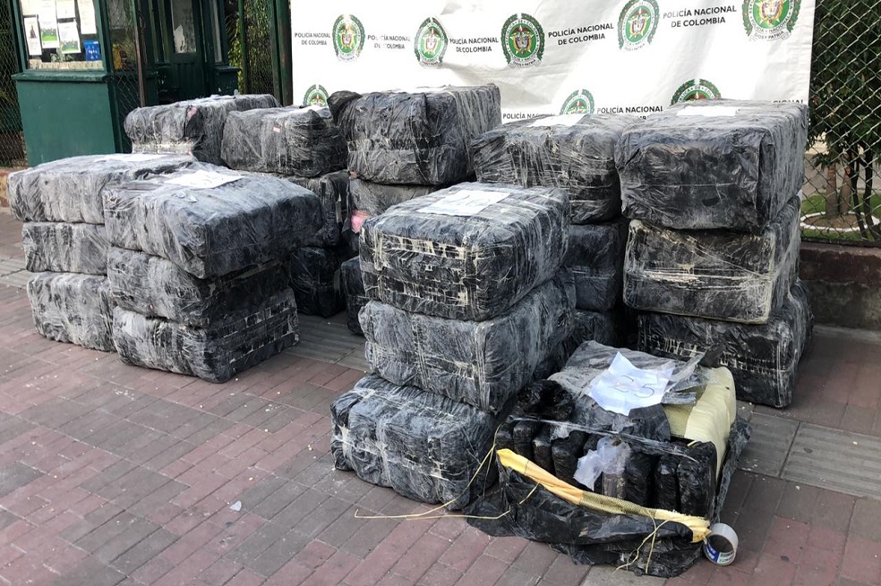 Golpe al microtráfico: incautan más de una tonelada de marihuana en Suba