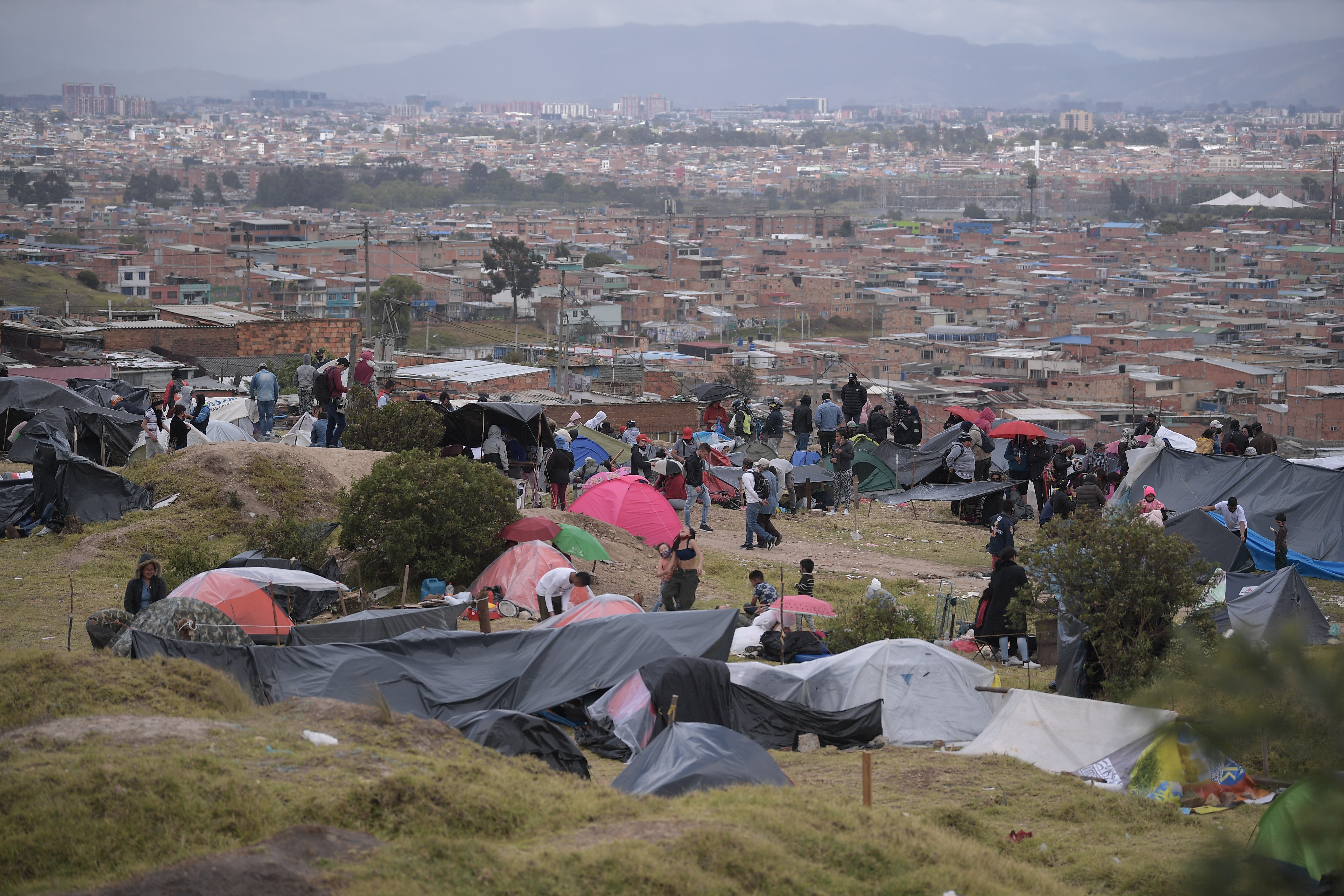 Desplazamiento forzado en Colombia: 198 % mayor que en 2020