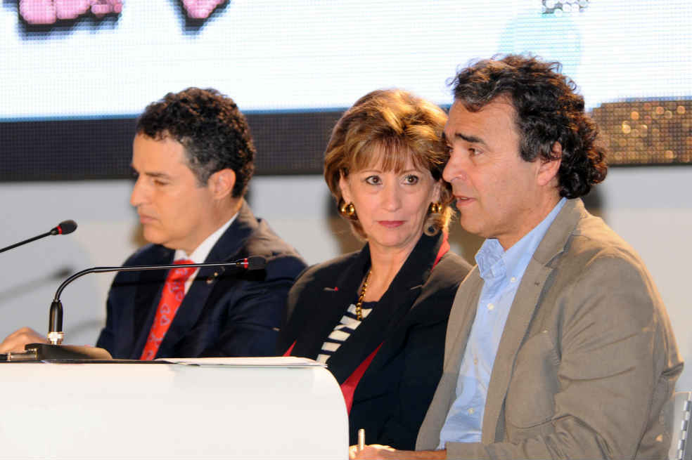 Sergio Fajardo en su época de gobernador de Antioquia.
