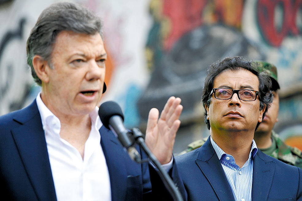 La esperanza de Petro sigue siendo Santos