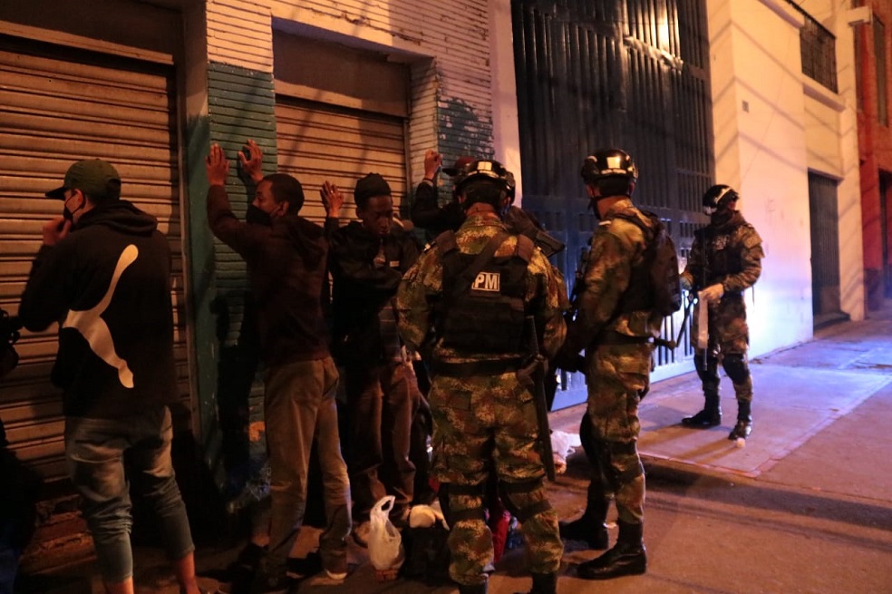 Encuentran búnker en el que comercializaban droga en el centro de Bogotá