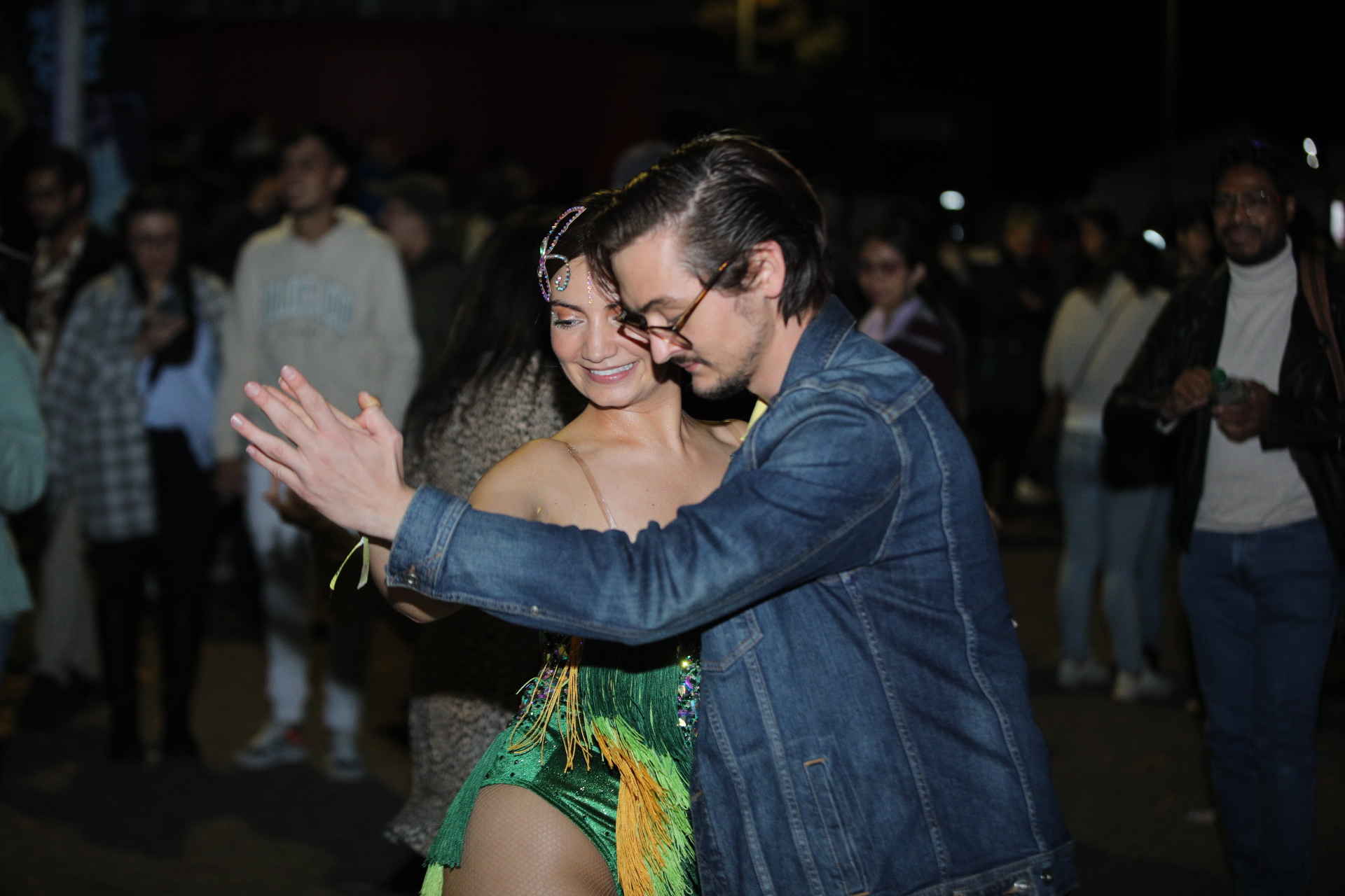 El público bailó y gozó de principio a fin el concierto Viva la salsa 2024.
