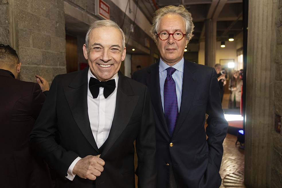 Cesar Escola y Gonzalo Córdoba Mallarino 50 años sábados felices